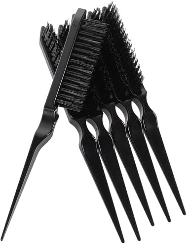 EXQUIMEUBLE 6piezas Peine Depilador Para Alisar El Cabello Peine Cabelludo Para Estilistas y Cuidado Del Cabello Natural