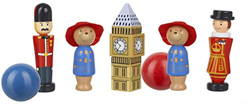 Orange Tree Toys London Paddington Bear Holzkegel,