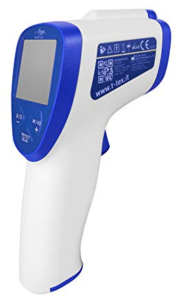 Arya HC - Termometro a distanza a infrarossi, misurazione facile e veloce, rilevazione di temperatura di persone e oggetti