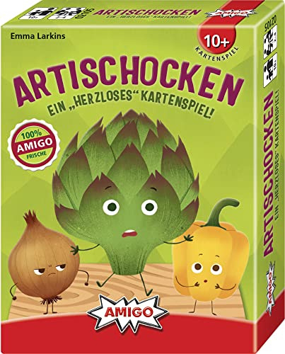 AMIGO Spiel + Freizeit 02105 Artischocken Kartenspiel, grün