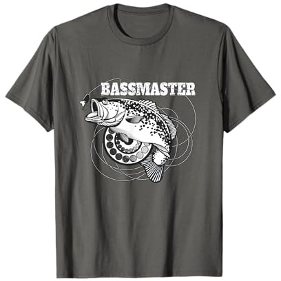 BassMaster Bass Pêcheur à la mouche T-Shirt