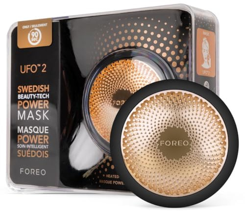 Foreo Ufo 2 Led-Gesichtsmaske, Voll-Led-Spektrum Und Rotlichttherapie, Gesichtsmasken Beauty, Wärme, Kühlung, Gesichtsmassagegerät, Feuchtigkeitsmaske Gesicht, Erhöhte Gesichtspflege-Aufnahme