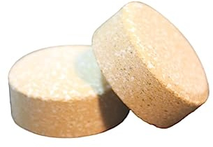 CALLARON Tabletas Efervescentes De Jengibre Para Spa De Pies 10 Pcs Antihinchazón Suavizante Cuidado Del Pie Uso Baño Relax Antifatiga