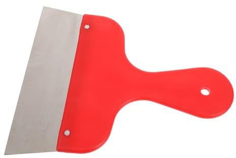 WOONEKY Herramienta para Alisar y Cortar Papel Pintado de Acero Inoxidable Removedor Resistente para Bordes Exactos Herramienta de Mejora del Hogar para Instalación y Renovación Rápida
