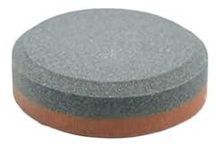 Round Double-Grit Sharpening Stone for Axes and Hatchets, Blade Sharpener, Hand Tool(L-180-320)