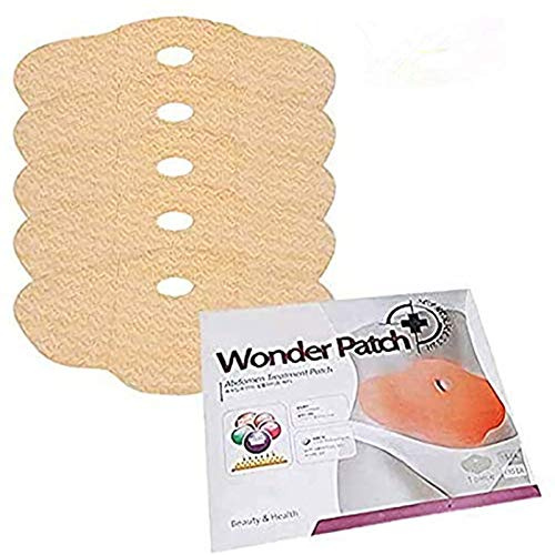 OFKPO Slim Parche,5 Hojas Belly Wing Slim Heat Body Wraps Pérdida de Peso y Compresión de Desintoxicación