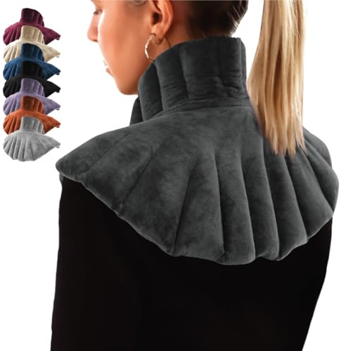 Vivezen - Coussin chauffant, tour de cou pour épaules et nuque - Plusieurs coloris