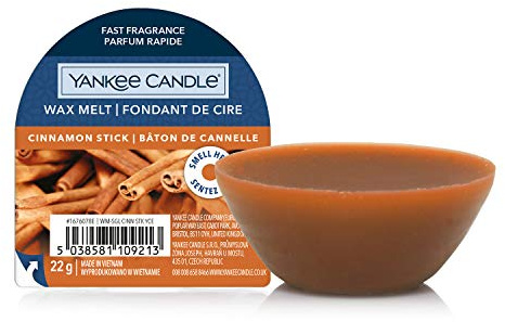 Yankee Candle Wax Melts | Cinnamon Stick | Up to 8 Hours of Fragrance | 1 Count
