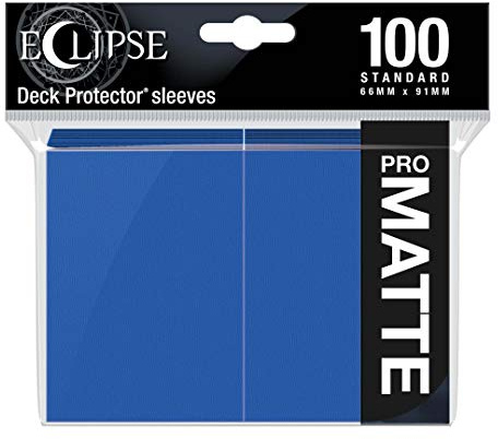 Ultra Pro - Eclipse Standard Matte Sleeves 100 Pack - Pacific Blue