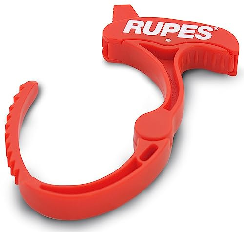 RUPES Cord Management Clamp for Bundled Cords, Wire Clips Cord Holder, Durable Clamp Suitable for Wall & Ceiling, for for Outdoor, Home, Office, Car, Nightstand & Desktop