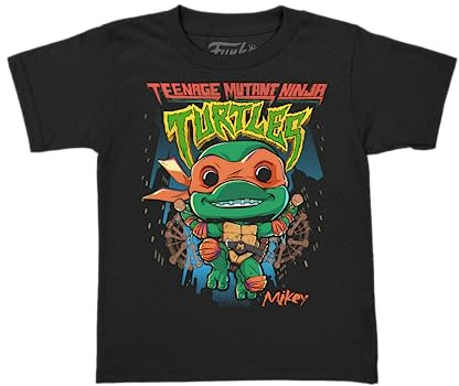 Funko Pocket Pop! & Tee: Teenage Mutant Ninja Turtles - (Teenage Mutant Ninja Turtles (TMNT) ) - Small - (S) - T-Shirt - Clothes With Collectable Vinyl Minifigure - Gift Idea for Adults Unisex Men