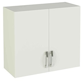 HOGAR24 ES - Mueble Alto de Cocina para Colgar 2 Puertas Color Blanco, Medidas: 70 x 80 x 33 cm