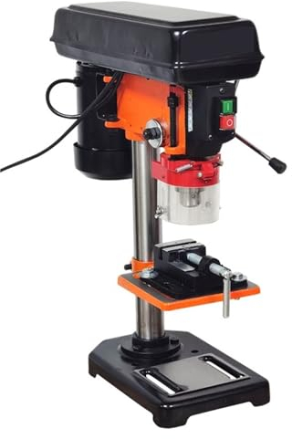 Trapano da banco, Trapano A Colonna Da Banco Da 16 Mm Trapano A Colonna Con Protezione Di Sicurezza, Mini Trapano Da Banco Trapano Da Banco Portatile,Utensili per trapano elettrico