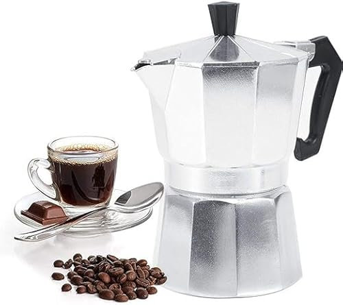 Moka kanna åttkantig aluminium moka kanna kaffekanna espressokanna espressokanna/40