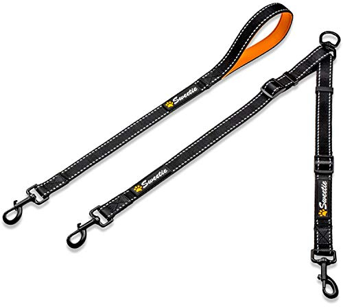 Sweetie Doppelleine für Hunde, kein Verheddern, Doppelleine zum Spazierengehen, 291 g