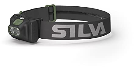 Silva Stirnlampe Batteriebetrieben Scout 3X - 300 Lumen - 2 Helligkeitsstufen 2 LED- Farben Kopflampe Rotlicht - Stirnlampe Fahrrad Stirnlampe Outdoor Stirnlampe Sport Stirlampe Joggen