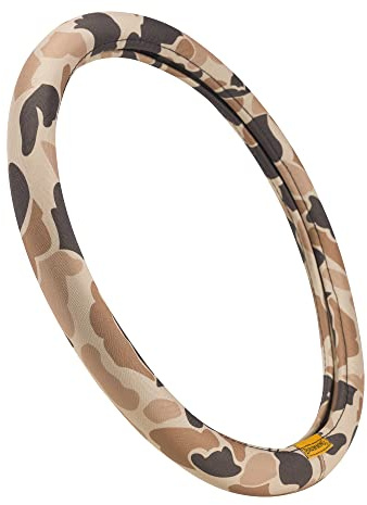 Browning Universal Fit Steering Wheel Cover for Car, Truck, and SUV, Durable Steering Wheel Protection, Arms Co. (Tan Duck Camo)