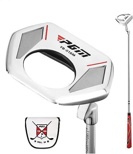 Professionell golfputter för klubba – mäns damputter med låg tyngdpunkt och golf-huvudbonad (golfputter)