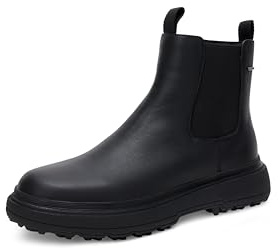 Geox Stivaletto Donna D Lamidie + Grip ABX, Nero, 40 EU
