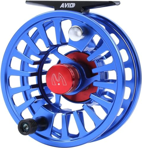 Maxcatch Fly Fishing Reel with CNC-machined Aluminum Body Avid Series Fly Reel - 1/3, 3/4, 5/6, 7/8, 9/10 Weights