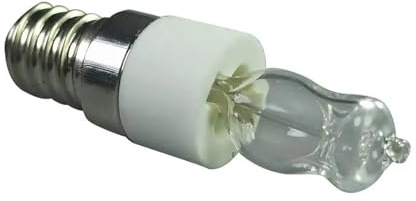 Lampadina Luce for forno sicura 50W Resistente alle alte temperature Forno da 500 gradi Asciugatrice Forno a microonde Lampadina Lampada al sale E14 Lampadina Luce a vapore Illuminazione(50W 220 to 24