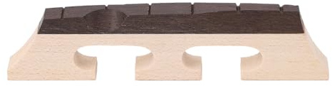 Stylebest 6 String Banjo Bridge Premium Ebony Maple Design pour améliorer le son banjo idéal pour les joueurs de banjo et les passionnés à la recherche de l'amélioration du ton