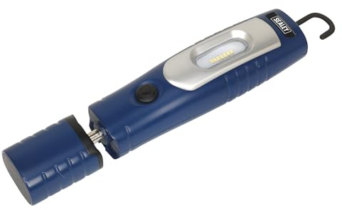 Sealey Led3602B Rechargeable 360? Inspection Lamp 7 SMD + 3W Led Blue Li-Ion