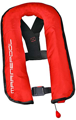 Marinepool Rettungsweste Compact II 150N mit 16 l Auftrieb Farbe rot