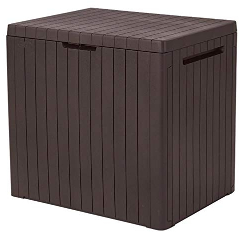 CURVER City Storage Box Coffre de jardin Boîte de rangement résistante aux basses températures et aux rayons UV 113 l
