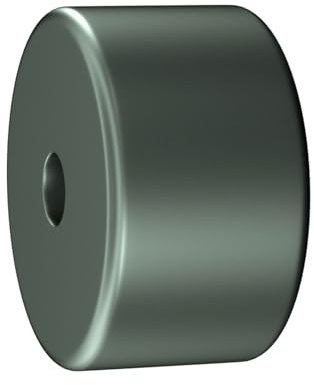 Adattatore universale per giradischi per dischi in vinile con foro grande da 17,8 cm, riduce le vibrazioni grazie alla struttura in alluminio resistente agli accessori per giradischi