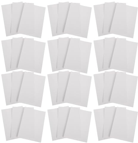 COSMEVIVI 100 Feuilles adhésives pour Puzzle A5 : Feuilles de Protection Autocollantes pour Puzzles, idéales pour préserver Vos terminés.