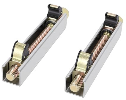 KIMISS Outil de Compresseur de Ressort Hélicoïdal de Moto, Compresseur D'amortisseur de Ressort Hélicoïdal de Vélo Réglable de 20 à 100 Mm, Outil de Compression de