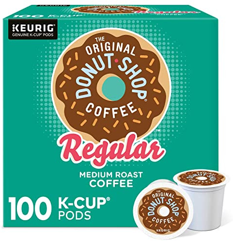 The Original Donut Shop Regular Keurig K-Cup Pack, (100 K-Cups)
