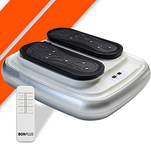 Bonplus BP | Beintrainer | Beinmassagegerät | Fitlegs Pro | 30 Geschwindigkeitsstufen | Kreislauf-Aktivator | Passive Gymnastik | mit Fernbedienung | Gesundheit