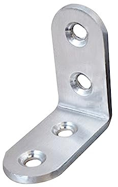 iplusmile 90grad Edelstahl Eckverbindungselement Halterung Für Regale Robuste Metallbeschläge Für Möbel Und Schränke Langlebige Und Stabile Konstruktion