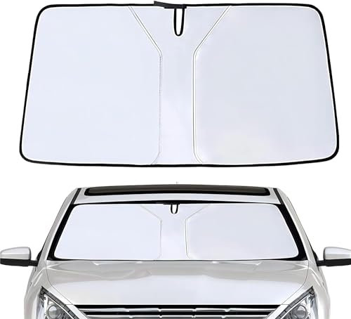 Parasol para Parabrisas de Coche para Mercedes-Benz E-Class W211 2002-2009, ProteccióN UV Plegable FáCil Instalar Y Almacenar Accesorios,Silver