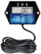 RileyFine Tachometer für kleine Motoren Digitaler Stundenzähler Drehzahlmesser Drehzahlmesser für Rasenmäher Auto Traktor Generator Boot Roller Motorrad Luftkompressor Druckscheibe Kehrmaschine