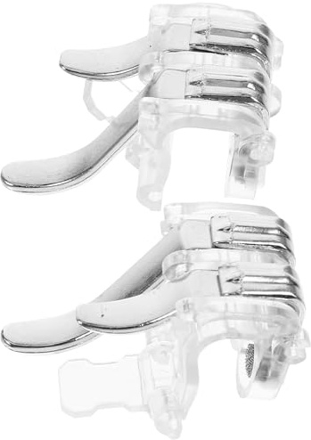 OKUMEYR Controller Trigger per Giochi Mobili Leggero e Portatile con Grilletto Sensibile per Mira e Fuoco Compatibile con Smartphone per Giochi di Sopravvivenza e Sparatutto