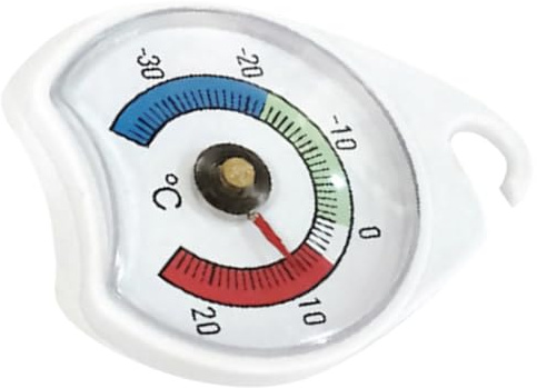 SUPVOX Termometro da Interno per Frigorifero e Congelatore, Indicatore di Temperatura Plastica Display Digitale, Misuratore di Precisione per Cucina e Conservazione Alimenti