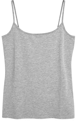 NEXT Femme Débardeur à Fines Bretelles Gris chiné 48