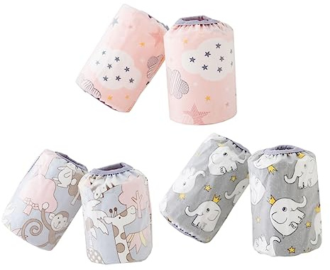BESPORTBLE 3 Pares Manga Impermeable Protector De Antebrazo Protector De Mangas De Cocina Protección De Manga Corta Para Niños Pequeños Dibujos Animados Brazos Algodón Bebé
