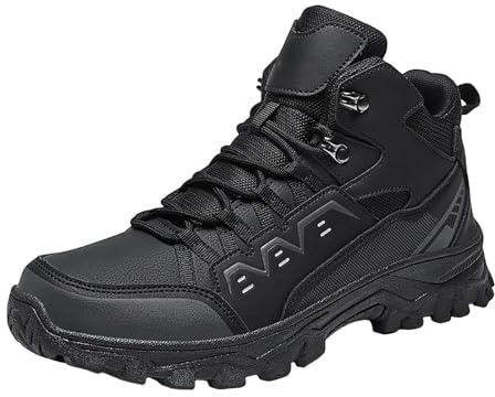 Generisch Zapatillas de senderismo unisex para hombre, color negro, zapatillas de deporte para mujer, zapatos de montaña de alta calidad, transpirables, antideslizantes, para escalada, para parejas