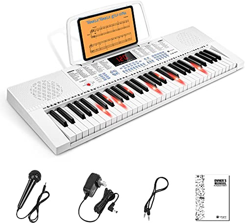 Vangoa pianotangentbord piano vit typ B