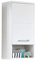 trendteam smart living - Monte - Hängeschrank - Weiß/Weiß Hochglanz - (BxHxT) 37 x 76 x 28 cm - chromfarbene Griffe - Kratzfest