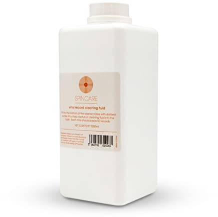 1000 Ml Soluzione Liquida Per La Pulizia Dei Dischi SPINCARE | Compatibile Con Tutte Le Macchine Lavadischi | Pulisce 1500 Vinili LP