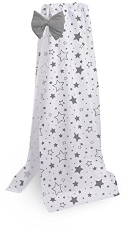 Amilian Babybett Himmel Baldachin Kinderzimmer Himmel für Babybett Betthimmel Babybett für Baby Zimmer Stubenwagen Babywiege Kinderbett Kinderzimmer Deko Baldachin Bettvorhang Vollstoffhimmel