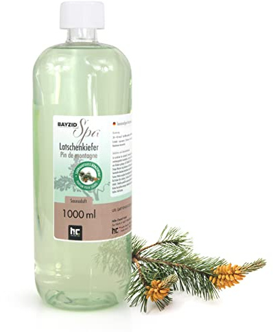 1 L BAYZID® Spa Parfum de Sauna - pin des Montagnes - concentré d'infusion pour l'infusion du Sauna