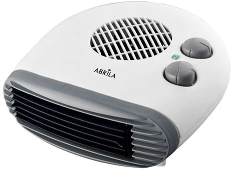 Termoventilador Elec.grato 2000w Blanco Horizontal 2potencias 3funciones Termost.reg. 12x24x24 Cm