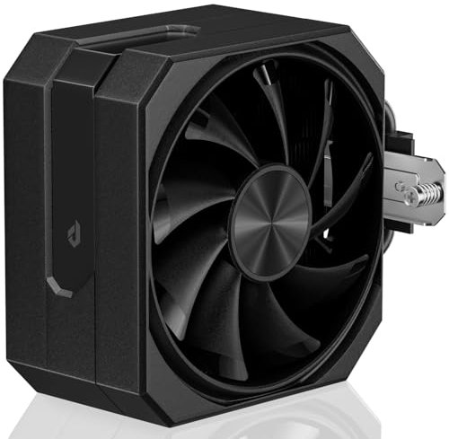 upHere gaming up1K4 Nero Dissipatore Aria per CPU, 4×Ф6mm Tubi di Calore CPU Cooler, Ventole PWM da 120mm, TDP 230W, Torre Singola, Intel LGA: 2011/2066(X79/X99) 1700, AMD: AM5/AM4