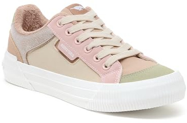 ROCKET DOG Women’s Cheery Comfort Plush Foam Sneaker, Beige, 6 UK